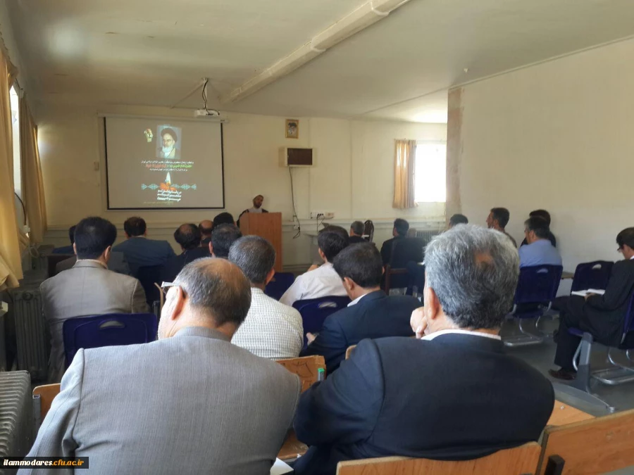 برگزاری مراسم سالگرد رحلت امام خمینی (ره) و گرامیداشت قیام خونین 15 خرداد در پردیس شهید مدرس ایلام 2