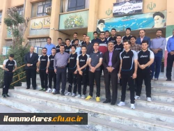 اعزام کاروان ورزشی دانشگاه فرهنگیان استان ایلام پردیس شهید مدرس به بیست وسومین المپیاد ورزشی دانشجومعلمان سراسرکشور به میزبانی استان مرکزی 3