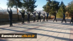 اجرای برنامه ورزش صبحگاهی کارکنان پردیس 2