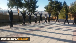 اجرای برنامه ورزش صبحگاهی کارکنان پردیس