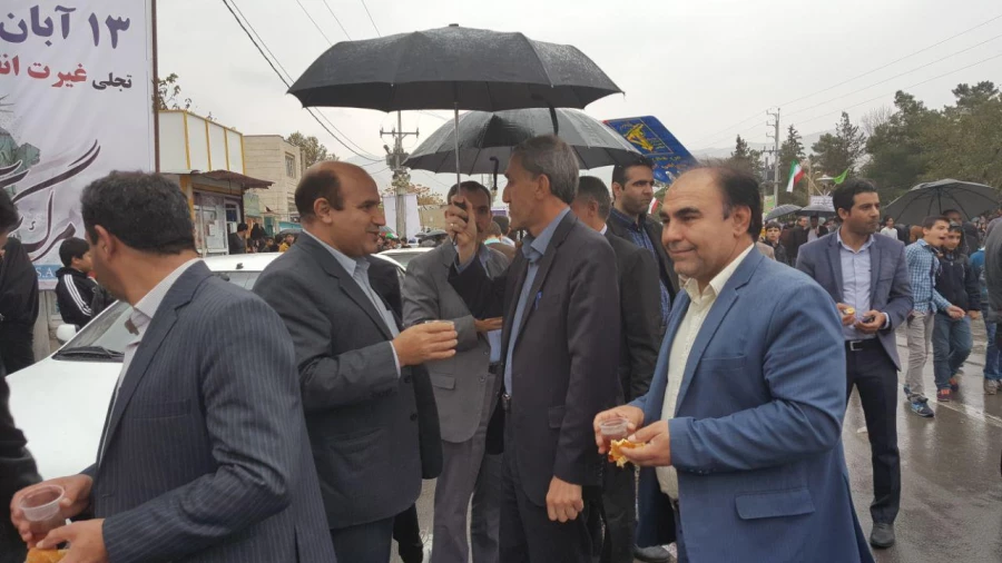 حضور دانشجویان، اساتید و کارکنان پردیس شهید مدرس در راهپمایی یوم الله 13 آبان 4