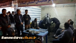 حضور مسؤلین دانشگاه در موکب اربعین حسینی 2