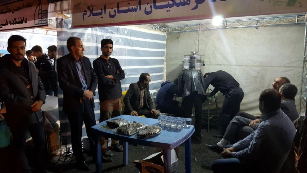 حضور مسؤلین دانشگاه در موکب اربعین حسینی 2