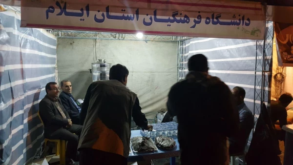 حضور مسؤلین دانشگاه در موکب اربعین حسینی 3