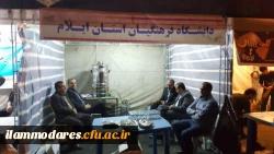 حضور مسؤلین دانشگاه در موکب اربعین حسینی 4