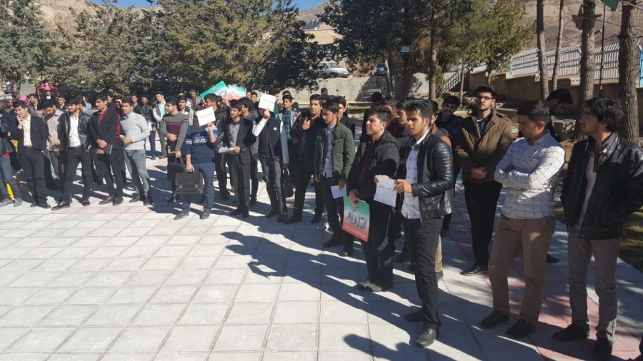 تظاهرات دانشجویان پردیس شهید مدرس در حمایت از قدس و محکومیت اقدام ترامپ 3