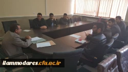 تشکیل جلسه معاونت آموزش، پژوهش و فرهنگی با دبیران تشکل های فرهنگی، سیاسی و صنفی پردیس 2