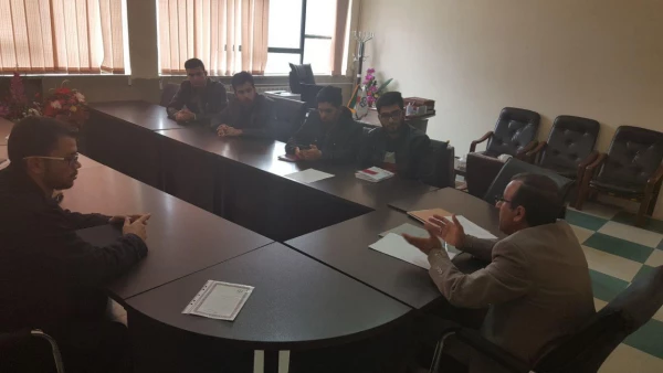 تشکیل جلسه معاونت آموزش، پژوهش و فرهنگی با دبیران تشکل های فرهنگی، سیاسی و صنفی پردیس 3