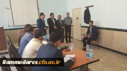 بازدید مدیر کل آموزش و پرورش استان ایلام  از روند انجام مصاحبه پذیرفته شدگان  آزمون استخدام پیمانی سال 1379 2