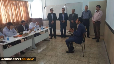 بازدید مدیر کل آموزش و پرورش استان ایلام  از روند انجام مصاحبه پذیرفته شدگان  آزمون استخدام پیمانی سال 1379