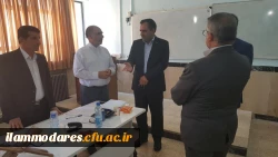 بازدید مدیر کل آموزش و پرورش استان ایلام  از روند انجام مصاحبه پذیرفته شدگان  آزمون استخدام پیمانی سال 1379 4