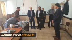 بازدید مدیر کل آموزش و پرورش استان ایلام  از روند انجام مصاحبه پذیرفته شدگان  آزمون استخدام پیمانی سال 1379 6