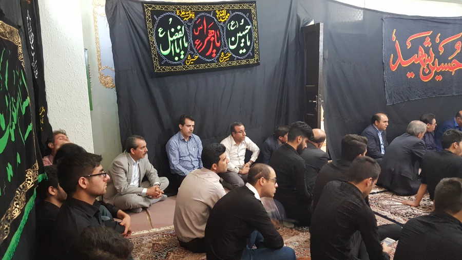 برگزاری مراسم عزاداری هفتمین روز شهادت اباعبدالله الحسین(ع) 2