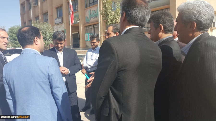 بازدید جناب آقای دکتر طاهری رییس  آموزش و پرورش  عموممی و فنی حرفه ای سازمان برنامه و بودجه کل کشور
 2