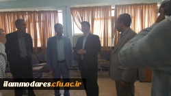 بازدید جناب آقای دکتر طاهری رییس  آموزش و پرورش  عموممی و فنی حرفه ای سازمان برنامه و بودجه کل کشور
 4