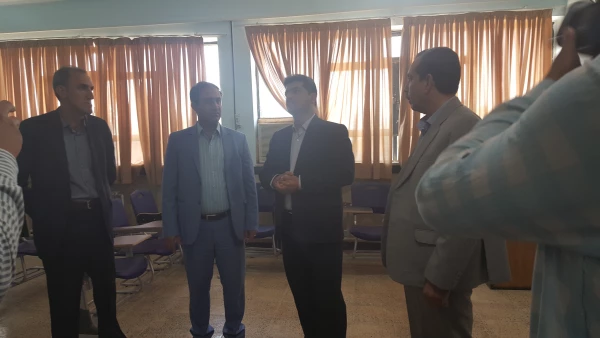 بازدید جناب آقای دکتر طاهری رییس  آموزش و پرورش  عموممی و فنی حرفه ای سازمان برنامه و بودجه کل کشور
 4