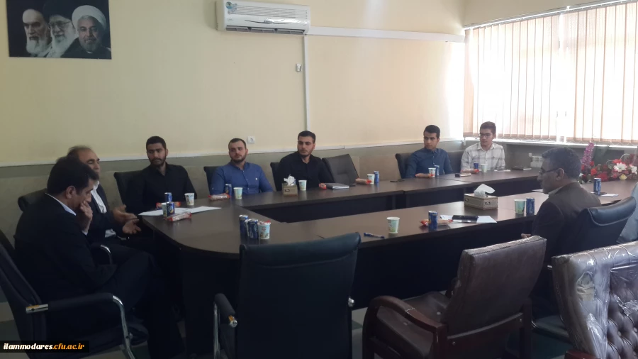 برگزاری جلسه ی  اقامه نماز جماعت در پردیس 3