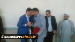 مراسم تکریم ومعارفه معاون آموزشی، فرهنگی، پژوهشی و توسعه و منابع انسانی و امور دانشجویی پردیس 2