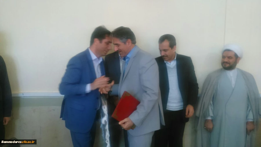 مراسم تکریم ومعارفه معاون آموزشی، فرهنگی، پژوهشی و توسعه و منابع انسانی و امور دانشجویی پردیس 2