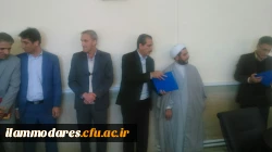 مراسم تکریم ومعارفه معاون آموزشی، فرهنگی، پژوهشی و توسعه و منابع انسانی و امور دانشجویی پردیس 4