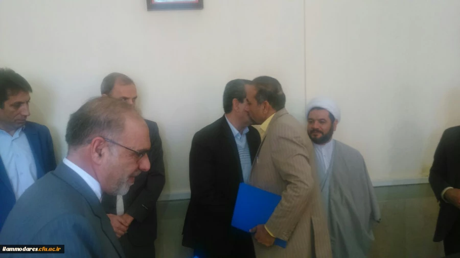 مراسم تکریم ومعارفه معاون آموزشی، فرهنگی، پژوهشی و توسعه و منابع انسانی و امور دانشجویی پردیس 5