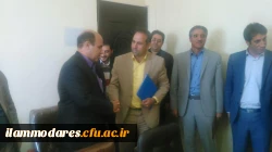 مراسم تکریم ومعارفه معاون آموزشی، فرهنگی، پژوهشی و توسعه و منابع انسانی و امور دانشجویی پردیس 3