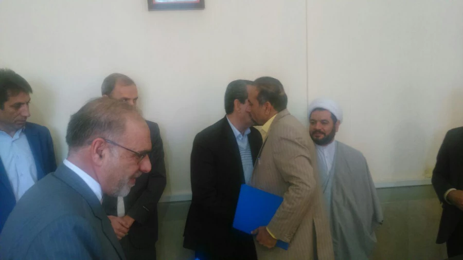 مراسم تکریم ومعارفه معاون آموزشی، فرهنگی، پژوهشی و توسعه و منابع انسانی و امور دانشجویی پردیس 5