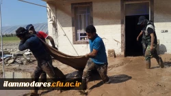 اعزام گروه جهادی پردیس به مناطق سیلزده بخش مازین 3
