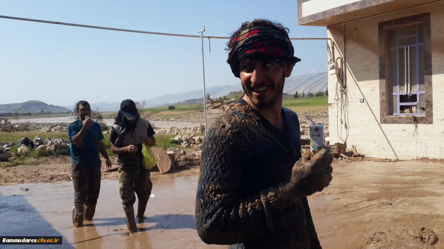 اعزام گروه جهادی پردیس به مناطق سیلزده بخش مازین 4
