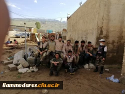 اعزام گروه جهادی پردیس به مناطق سیلزده بخش مازین 5