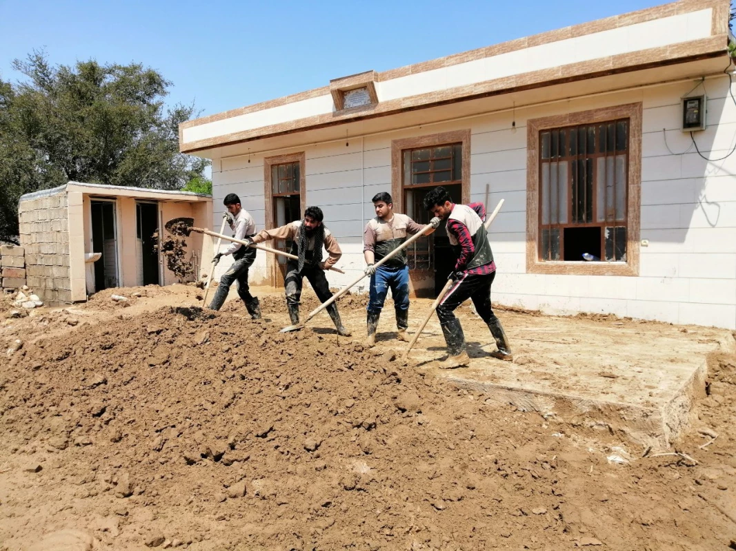 اعزام گروه جهادی پردیس به مناطق سیلزده بخش مازین 8