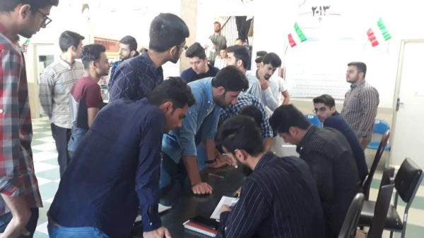 برگزاری انتخابات شورای صنفی پردیس شهید مدرس ایلام 3