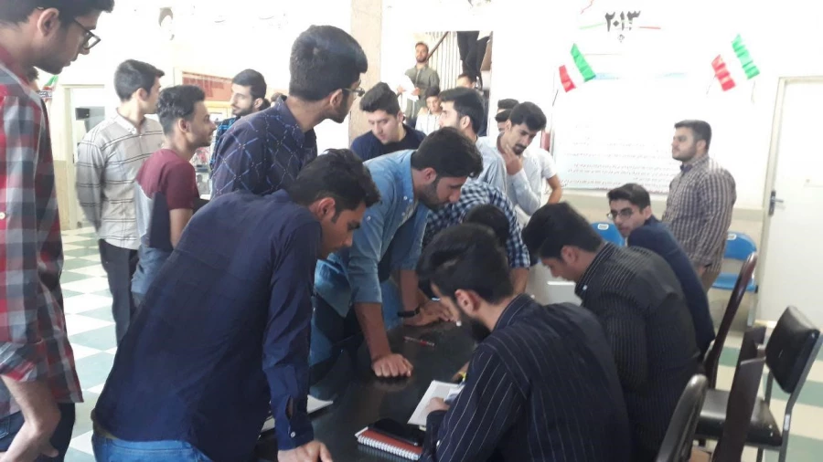 برگزاری انتخابات شورای صنفی پردیس شهید مدرس ایلام 3