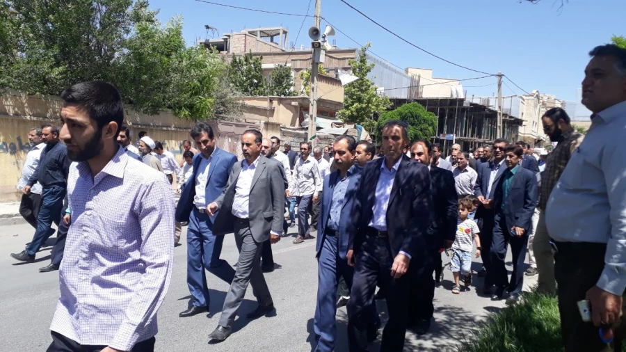 حضور کارکنان، اساتید و دانشجویان دانشگاه فرهنگیان استان ایلام  در سالروز جهانی قدس 3