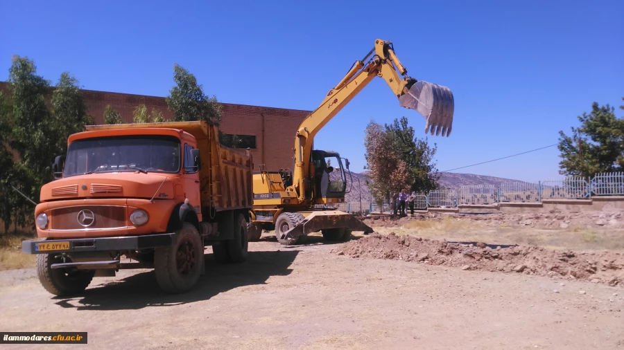 آغاز عملیات اجرایی سالن اجتماعات و سالن جلسات پردیس شهید مدرس ایلام  3