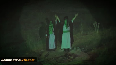 نمایش واقعه غدیر خم به مدت 2 شب با استقبال کم نظیر شهروندان ایلامی در پارک تفریحی چغاسبز