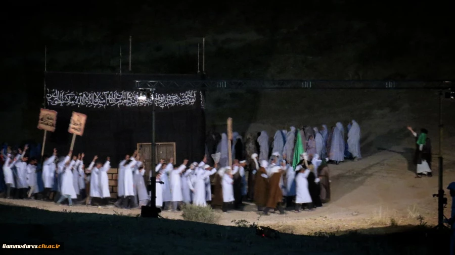 نمایش واقعه غدیر خم به مدت2 با استقبال کم نظیر شهروندان ایلامی در پارک تفریحی چغار  3