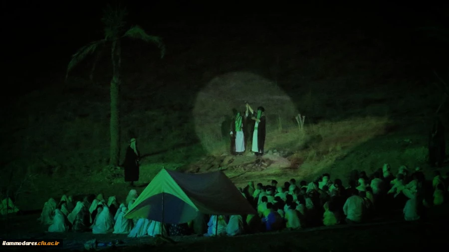 نمایش واقعه غدیر خم به مدت2 با استقبال کم نظیر شهروندان ایلامی در پارک تفریحی چغار  6