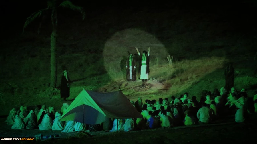 نمایش واقعه غدیر خم به مدت2 با استقبال کم نظیر شهروندان ایلامی در پارک تفریحی چغار  8