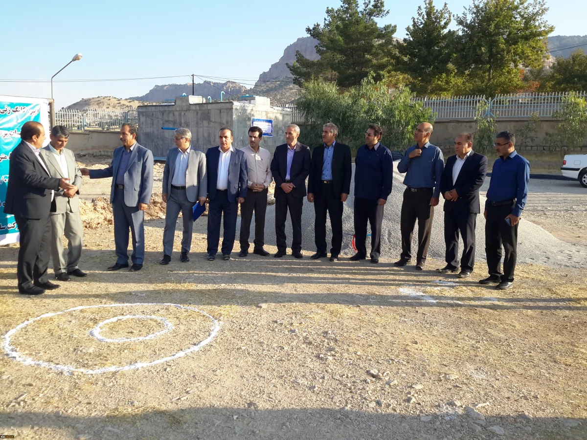 افتتاح پروژه اتصال به شبکه آب شرب شهری و کلنگ زنی سالن اجتماعات پردیس شهید مدرس دانشگاه فرهنگیان ایلام همزمان با هفته دولت 6