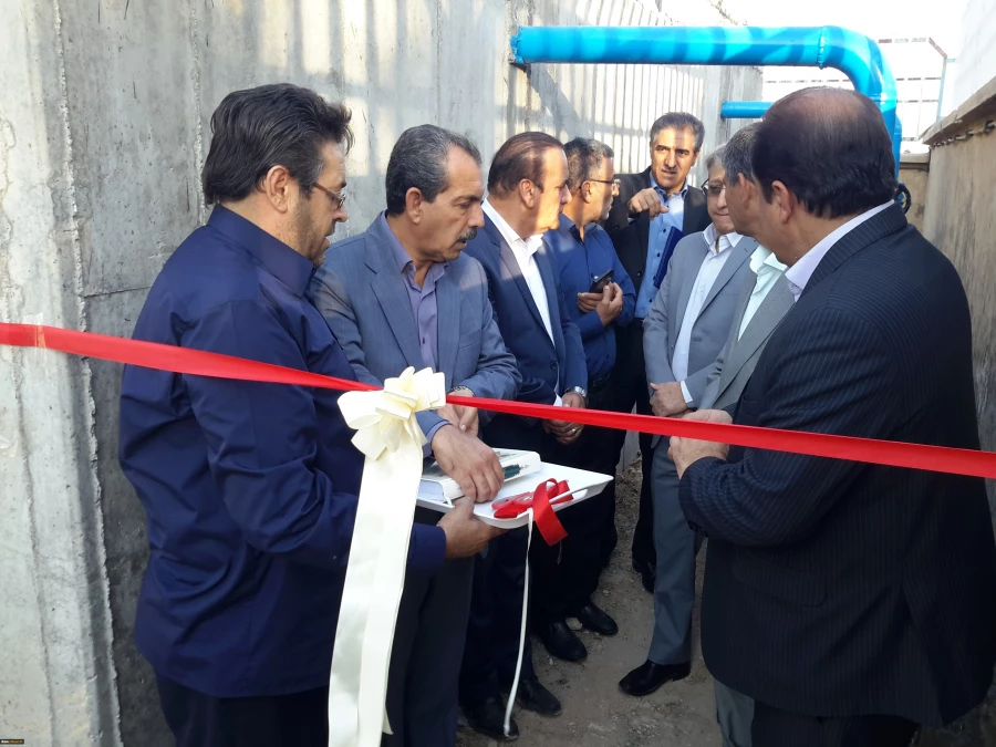 افتتاح پروژه اتصال به شبکه آب شرب شهری و کلنگ زنی سالن اجتماعات پردیس شهید مدرس دانشگاه فرهنگیان ایلام همزمان با هفته دولت 3