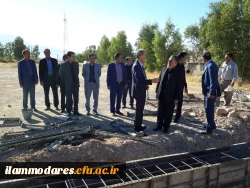 بازدید دکتر کچوئیان معاونت محترم نظارت و ارزیابی  سازمان مرکزی از پردیس های دانشگاه فرهنگیان ایلام 6