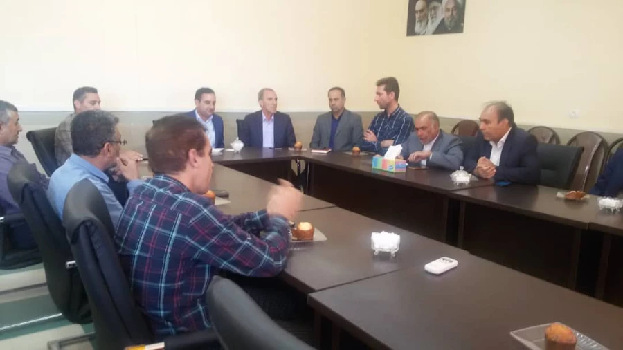 حضور آقای دکتر صالحیان سرپرست مدیریت استانی دانشگاه در جمع همکاران پردیس شهید مدرس 3