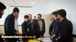 حضور آقای دکتر صالحیان در محل ثبت نام دانشجومعلمان جدیدالورود 8