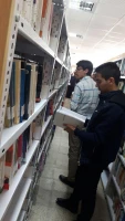 بازدید علمی- پژوهشی دانشجویان پردیس شهید مدرس از کتابخانه مرکزی ایلام 2