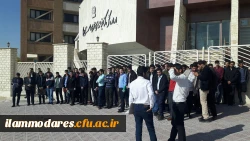 بازدید علمی- پژوهشی دانشجویان پردیس شهید مدرس از کتابخانه مرکزی ایلام 7