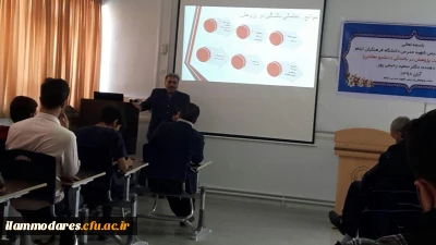 گزارش برگزاری کارگاه« اهمیت پژوهش در بالندگی دانشجو معلمان» پردیس شهید مدرس 