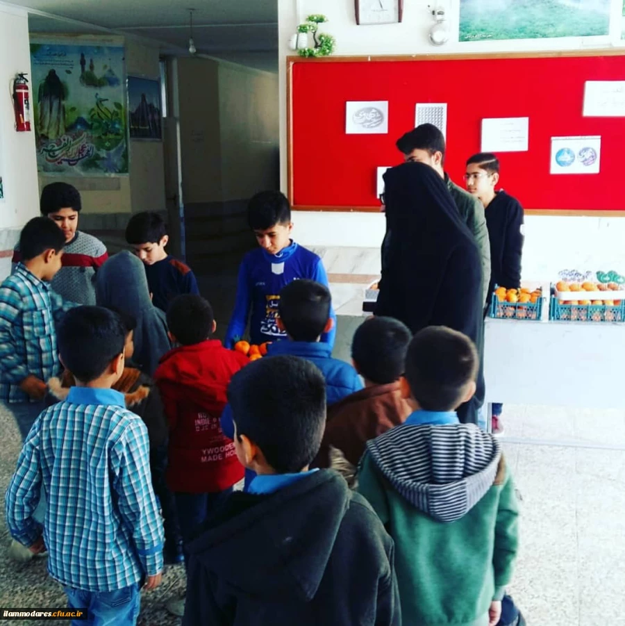 برگزاری برنامه ی سه شنبه مهدوی دانشجومعلمان پردیس در دبستان 12 فروردین 4