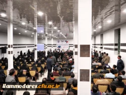 برگزاری جلسه ی مناظره انتخاباتی  با حضور تعدادی از کاندیداهای مجلس شورای اسلامی در دانشگاه فرهنگیان استان ایلام 5