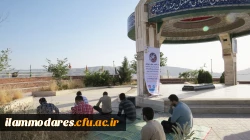 برگزاری برنامه های فرهنگی با رعایت پروتکل های بهداشتی در کنار مزار شهدای گمنام 2